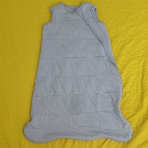 Light Gray Baby Sleep Sack - Sleeveless Zippered Sleep Bag